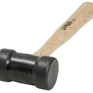 MAZO DE 16 OZ DE CAUCHO (HULE) MANGO DE MADERA URREA