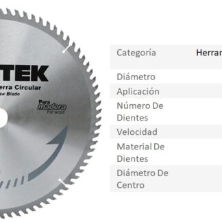 DISCO SIERRA DIAMANTADO DE 4 1/2" 30 DIENTES 11000RPM SURTEK