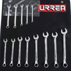 LLAVE COMBINADA 7-15MM 9 PZS CRV URREA