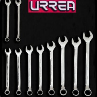 LLAVE COMBINADA 10-19MM 10 PZS CRV URREA