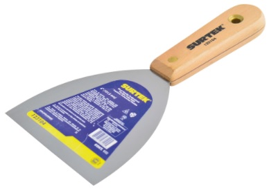 ESPATULA DE 5" MANGO DE MADERA SURTEK