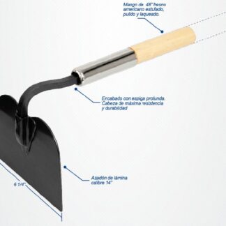 AZADON DE 2LB 6 1/4"X4 3/8" C/MANGO SURTEK