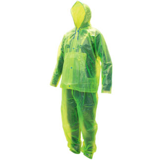 CAPOTE 2 PZS IMPERMEABLE ALTA VISIBILIDAD "XL" 0.20MM SURTEK