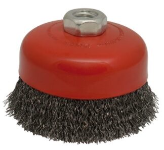 CEPILLO COPA 5x0.50X5/8 6500RPM ALAMBRE LATONADO URREA