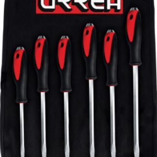 DESARMADOR 1/4 SET 7 PZS URREA RANURA