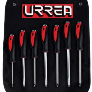 DESARMADOR 7 PZS URREA 1/4"x4"-5" ESTTRELLA