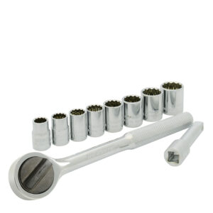RATCH 3/8" CON DADOS CUADRADO METRICO SET 10 PZS SURTEK