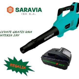 SOPLADOR RECARGABLE ENERGY 18V 2AMP