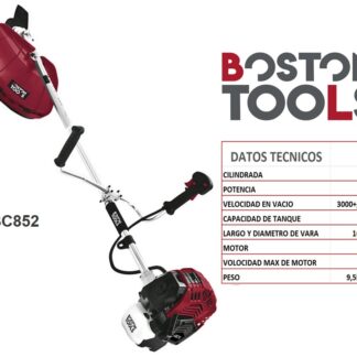 DESBROZADORA DE GASOLINA 1.94HP 52CC BOSTON TOOLS