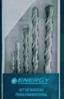 BROCA PARA CONCRETO 5 PZS ENERGY