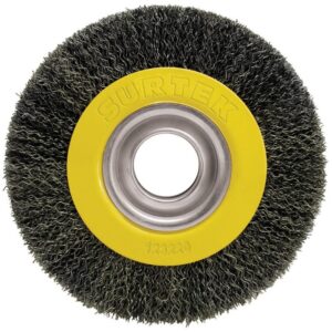 CEPILLO CIRCULAR 6"X3/4" 6000RPM ALAMBRE LATONADO SURTEK