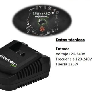 CARGADOR DE BATERIA 4 AMP 18V GLADIADOR