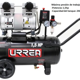 COMPRESOR DE AIRE 24Lt 1.5HP 127V URREA