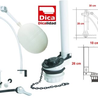 ACCESORIO DE REPARACION PARA TANQUE DE INODORO DICA
