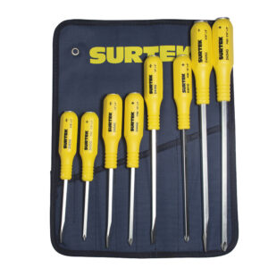 DESARMADOR DE GOLPE SET 8 PZS SURTEK