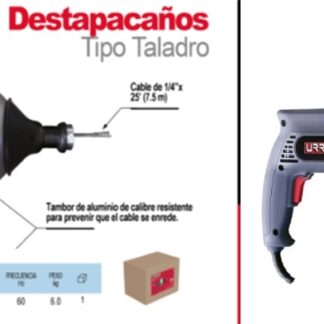 DESTAPA CA?O TIPO TALADRO URREA