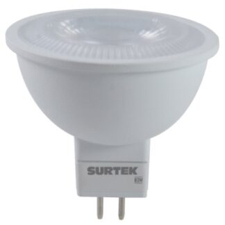 BOMBILLO LED DE 3.5W MR16 GU10 100-240V DICROICO DE PIN LUZ CALIDA SURTEK