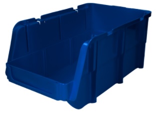 GAVETA ORGANIZADOR PLASTICA AZUL 11" x 6-1/2" x 5" SURTEK