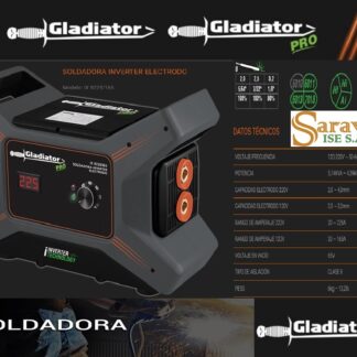 SOLDADOR INVERSOR GLADIADOR (INVERSOR) 120-220V 12