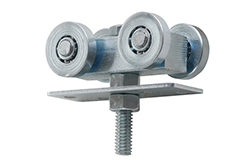 RODO P/PORTON RIEL CORREDIZO 300KG ACERO LOCK