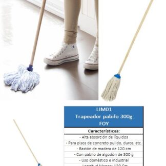 TRAPEADOR PABILO 300G FOY