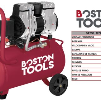 COMPRESOR DE AIRE 1.5HP/1100W 120V BOSTON TOOLS