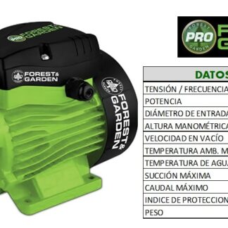 BOMBA DE AGUA PERIFERICA FORES GARDEN 3/4 HP
