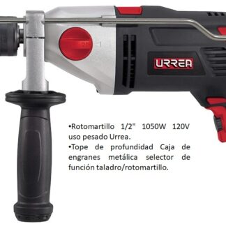 TALADRO ROTOMARTILLO 1/2" 2VEL 1050W URREA