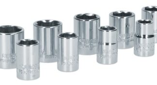 DADO 3/8" CUADRADO CORTO SURTEK SET DE 9 PZS