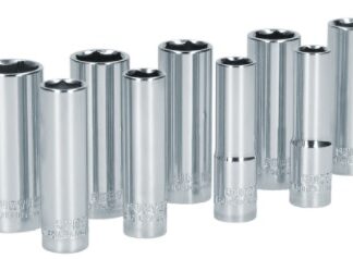 DADO SURTEK X3/8" CUADRADO LARGO SET DE 9 PZAS