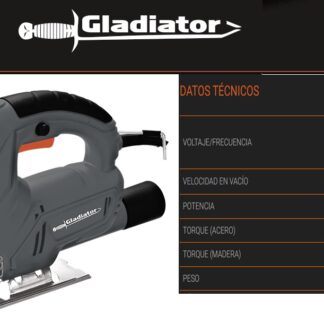 SIERRA CALADORA GLADIADOR 400W 1/2HP SK