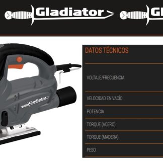 SIERRA CALADORA GLADIADOR 600W 120V