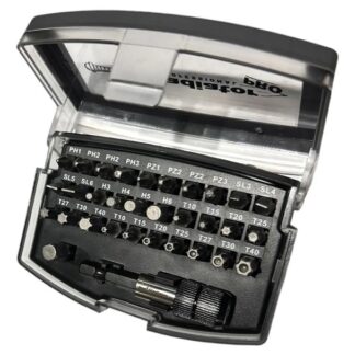 PUNTA P/TALADRO PROFESIONAL SET DE 32 PZS GLADIADOR